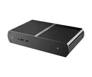 Kabinett - Akasa Tesla H - USFF - UCFF - Kabinett - Ultra small form factor - Svart - A-NUC05-M1B