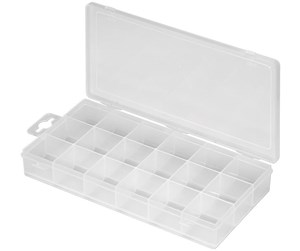 Tilbehør - Nighthawk Plastic storage box with 18 compartments - 4040849901492