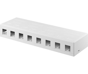 Tilbehør - Pro Keystone empty housing 8 port - 4040849794261