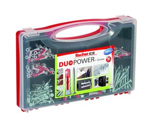 Skruer & Spiker  - Fischer redbox DuoPower + screws - 536091