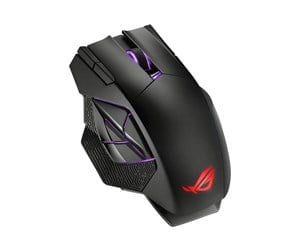 Mus - ASUS ROG Spatha X - Gaming mus - Optisk - 12 - Svart med RGB-lys - 90MP0220-BMUA00