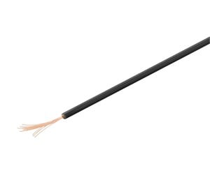 Kabler og ledninger - Pro Insulated copper wire black - 4040849550454