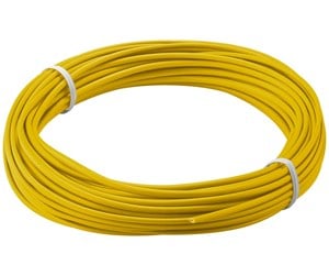 Kabler og ledninger - Pro Insulated copper wire yellow - 4040849550416