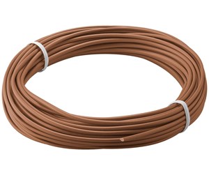 Kabler og ledninger - Pro Insulated copper wire brown - 4040849550409