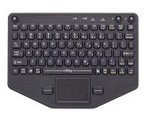 Tastatur - Gamber-Johnson LLC iKey BT-80-TP - Tastatur - Svart - 7300-0037