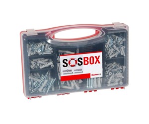 Skruer & Spiker  - Fischer SOS-Box plug S + FU + screws - 533629