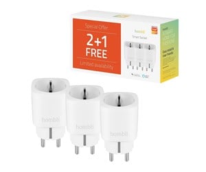 Smarthus - Hombli Smart stikkontakt (EU) Promo Pack 2+1 - HBPP-0201