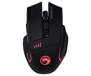 Mus - Marvo Mouse. Wireless. Black - Mus - Optisk - 8 - Svart - M720W