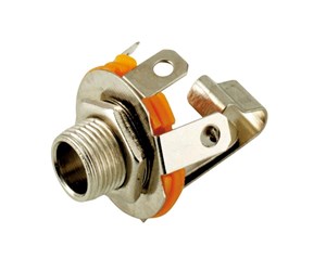 Lydkabel - Pro Jack chassis socket - 6.35 mm - mono - 4040849110849