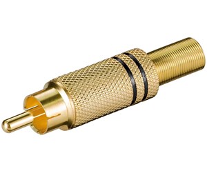 Lydkabel - Pro RCA plug - 4040849112812