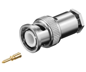 Lydkabel - Pro BNC plug with screw connection - 4040849113321