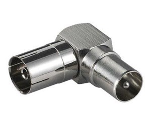 Skjermkabel - Pro VALUE Coaxial Angled Adapter - 4040849113918