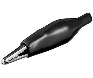 Kabler og ledninger - Pro Alligator clip black - 4040849114182