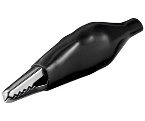 Kabler og ledninger - Pro Alligator clip black - 4040849114908