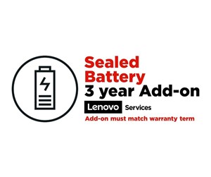 Service & Support - Lenovo Sealed Battery Add On - battery replacement - 3 years - 5WS0K81030