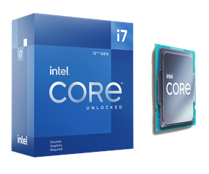 Prosessor/CPU - Intel Core i7-12700KF Alder Lake Prosessor/CPU - 12 kjerner - 3.6 GHz - Intel LGA1700 - Intel Boxed (uten kjøler) - BX8071512700KF