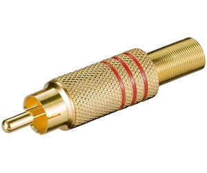 Lydkabel - Pro RCA plug - 4040849116162