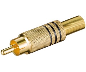 Lydkabel - Pro RCA plug - 4040849116179