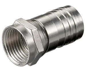 Antennekabler - Pro Crimp F plug connector 8.0 mm - 4040849118623