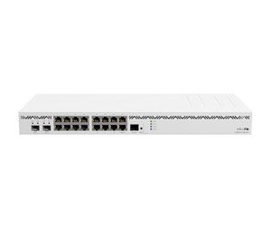 Ruter - MikroTik CCR2004-16G-2S+ Cloud Core Router 16x Gigabit Ethernet ports 2x10G SFP+ cages - Router - CCR2004-16G-2S+