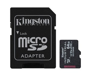 Minnekort - Kingston Industrial microSD/SD - 100MB/s - 64GB - SDCIT2/64GB