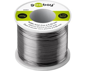 Kraft og gass lodding - Pro Solder lead-free ø 0.56 mm 250 g - 4040849408519