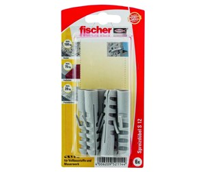 Skruer & Spiker  - Fischer Expansion plug S 12 GK large card - 052114