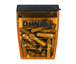 Verktøy - Dewalt High Performance 25pc Set PZ2 25mm In Small Bulk Storage Case - DT71521-QZ