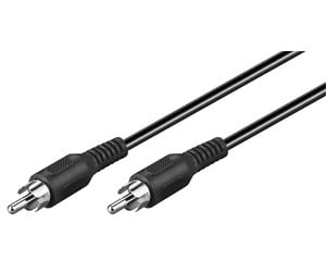 Lydkabel - Pro Mono RCA connector cable - 4040849500381