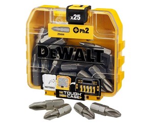 Verktøy - Dewalt High Performance 25mm Small Bulk Storage 25pc Set PH2 - DT71522-QZ