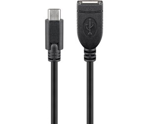 USB - Pro USB-C™ extension cable black - 4040849554704