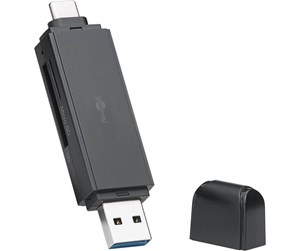 Minnekort - Goobay USB 3.0 - USB-C™ 2in1 card reader - 4040849582615