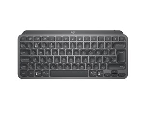 Tastatur - Logitech MX Keys Mini Minimalist Wireless Illuminated Keyboard - Graphite - Tastatur - Nordisk - Svart - 920-010492