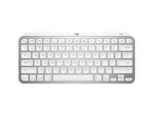 Tastatur - Logitech MX Keys Mini For Mac Wireless Keyboard - Pale Grey - Tastatur - Nordisk - Grå - 920-010524