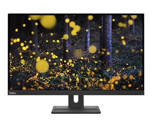 Skjerm - 27" Lenovo ThinkVision E27q-20 - 2560x1440 - 75Hz - IPS - 62D0GAT1EU