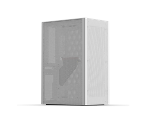 Kabinett - Ssupd Meshlicious Mini ITX Case - Full Mesh - PCIe 4.0 - White - Kabinett - Minitower - Hvit - SSU-MESHLI-WH-FM-PCIE4-14-90D