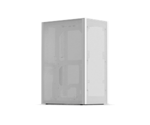 Kabinett - Ssupd Meshlicious Mini-ITX Case - Tempered Glass - PCIe 3.0 - White - Kabinett - Minitower - Hvit - SSU-MESHLI-WT