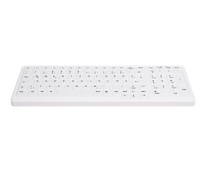 Tastatur - Cherry MedicalKey - Tastatur - Tysk - Hvit - AK-C7000F-FUS-W/GE