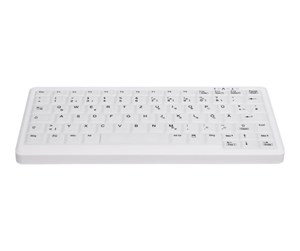 Tastatur - Cherry MedicalKey - Tastatur - Tysk - Hvit - AK-C4110F-FU1-W/GE