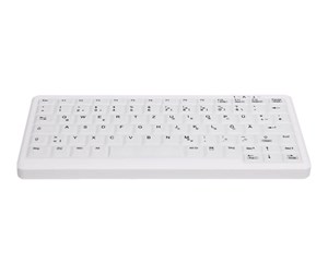 Tastatur - Cherry MedicalKey - Tastatur - Tysk - Hvit - AK-C4110F-U1-W/GE