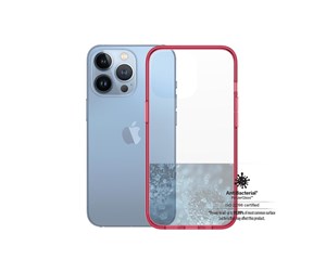 Mobil - Deksel og etui - PanzerGlass ClearCaseColor™ Apple iPhone 13 Pro - Strawberry - PANZER0340