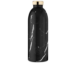 Kjøkkentilbehør - 24Bottles Clima Bottle 0.85 L -  Black Marble - 24B434