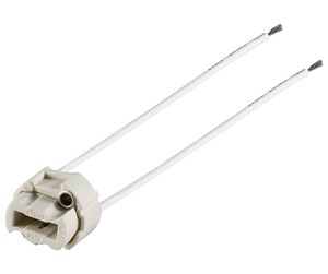 Tilbehør (fester, stikkontakter osv.) - Pro G9 lamp holder / base / socket with twin cable - 4040849091810