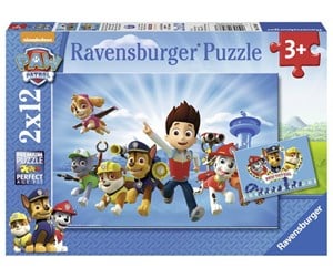 Puslespill - Ravensburger Paw Patrol 2x12p - 4005556075867