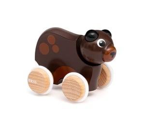 Babyleker - Brio Push Along Bear - 30338