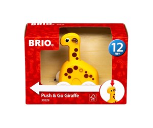 Rollelek - Brio Push & Go Giraffe - 30229