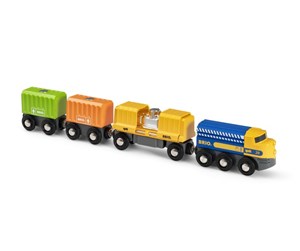 BRIO - Brio Three-Wagon Cargo Train - 33982