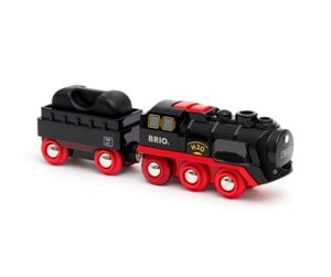 BRIO - Brio Battery-Operated Steaming Train - 33884