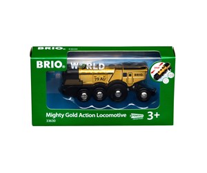 BRIO - Brio Mighty Gold Action Locomotive - 33630