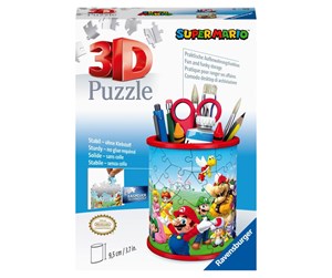 Puslespill - Ravensburger Super Mario Pencil Cup 54p - 10311255